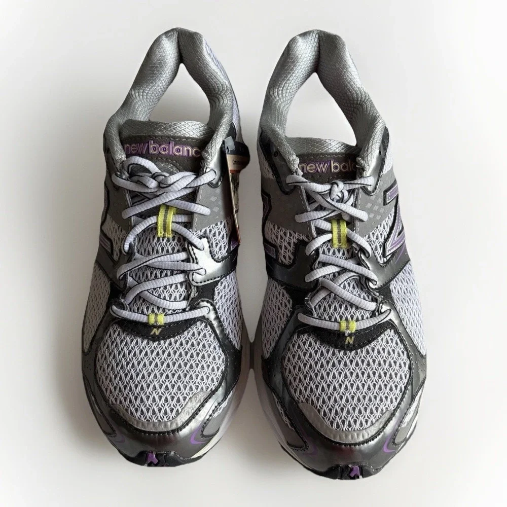 New Balance 1080 v2 Made in USA Women's 10 Gray Purple Running Shoes NWOB - Picture 3 of 8